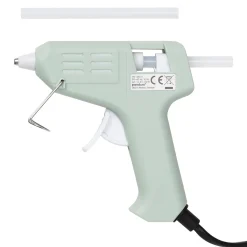 Panduro Hobby Limpistol Mini 7 mm grön, 10W, 175 cm sladdlängd. 2 limstavar medföljer