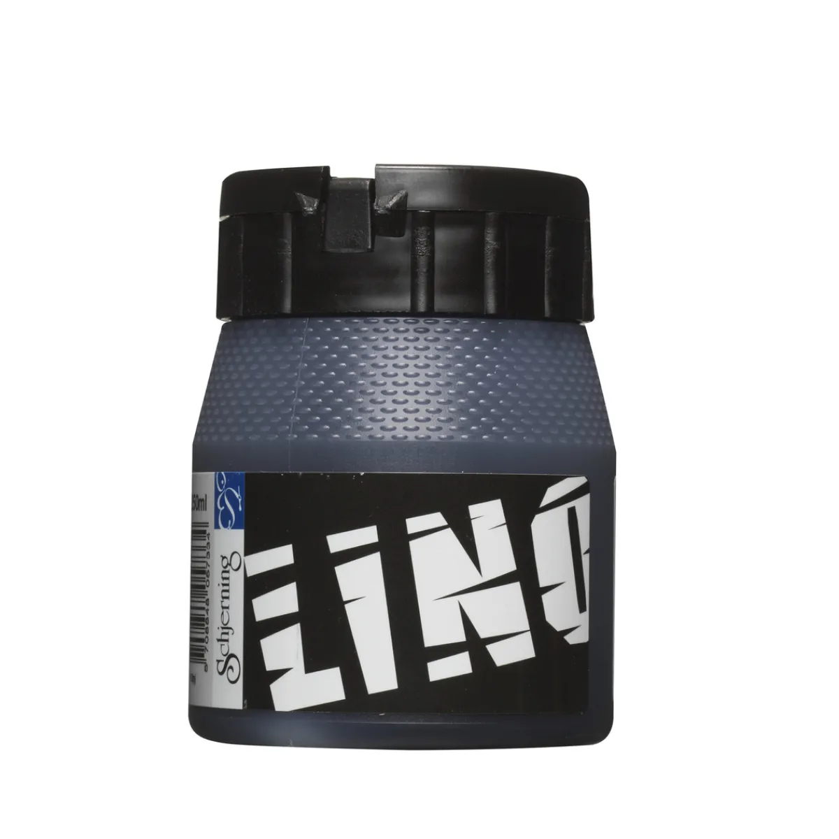 Schjerning Linoleumfärg 250ml svart | Linoleumfärg