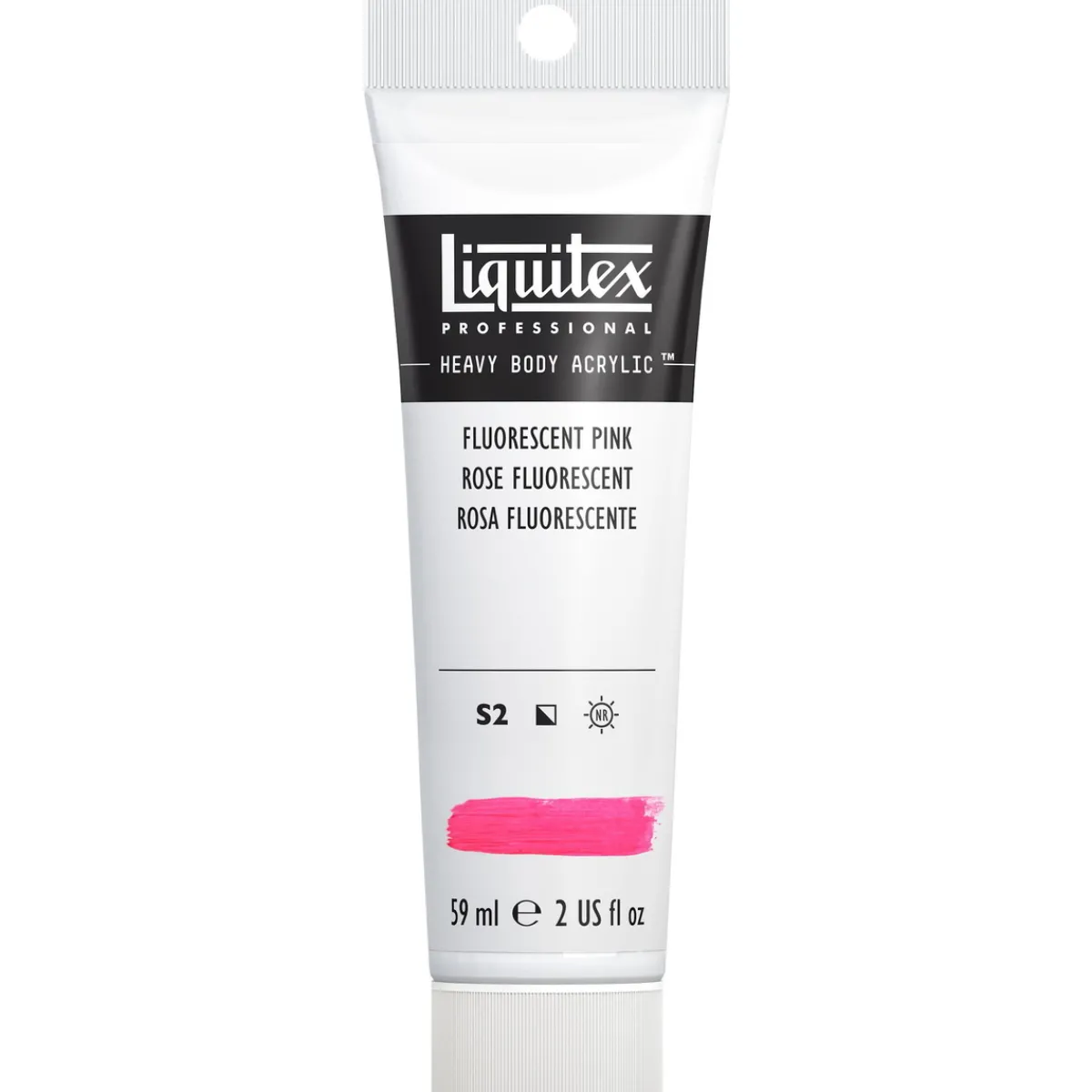 Liquitex Heavy Body akrylfärg 59 ml – 987 Fluorescent Pink