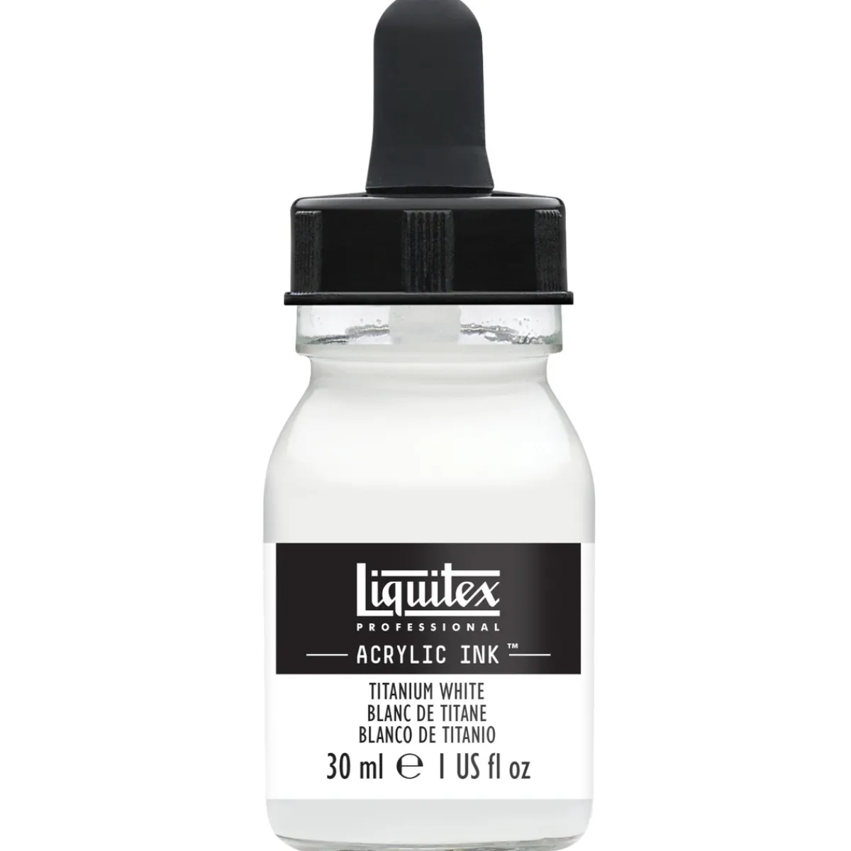 Liquitex Professional Acrylic Ink 30 ml – Titanium white 432