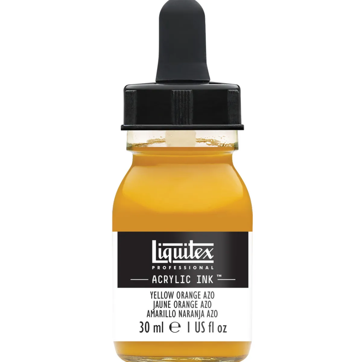Liquitex Professional Acrylic Ink 30 ml – Yellow orange azo 414 | Akrylfärger