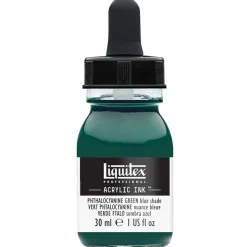 Liquitex Professional Acrylic Ink 30 ml – Phthalocyanine green blue shade 317 | Akrylfärger