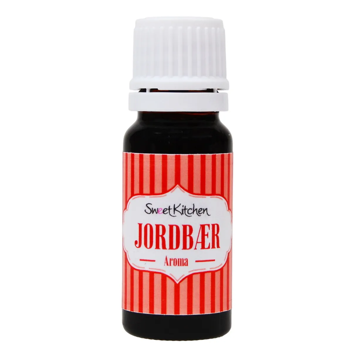 Sweet Kitchen Livsmedelsarom, jordgubbs-arom 10 ml – baka och gör godis med smak av jordgubbe