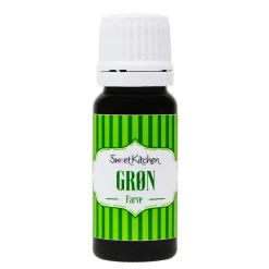 Sweet Kitchen Livsmedelsfärg, karamellfärg 10 ml grön | Livsmedelsfärg