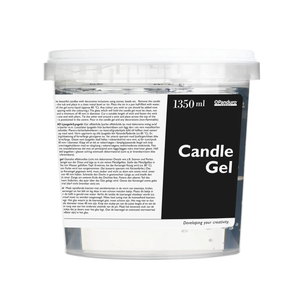 Panduro Hobby Ljusgelé 1350 ml veke 150 cm | Ljus