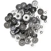 Panduro Hobby Ljusvekhållare vekhållare av metall, 100 st. Diameter 15 mm | Ljus Tillbehör