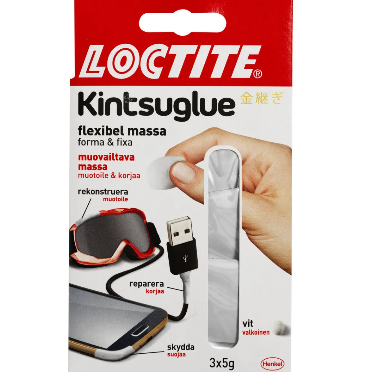 Loctite Kintsuglue 3x5g Vit | Speciallim
