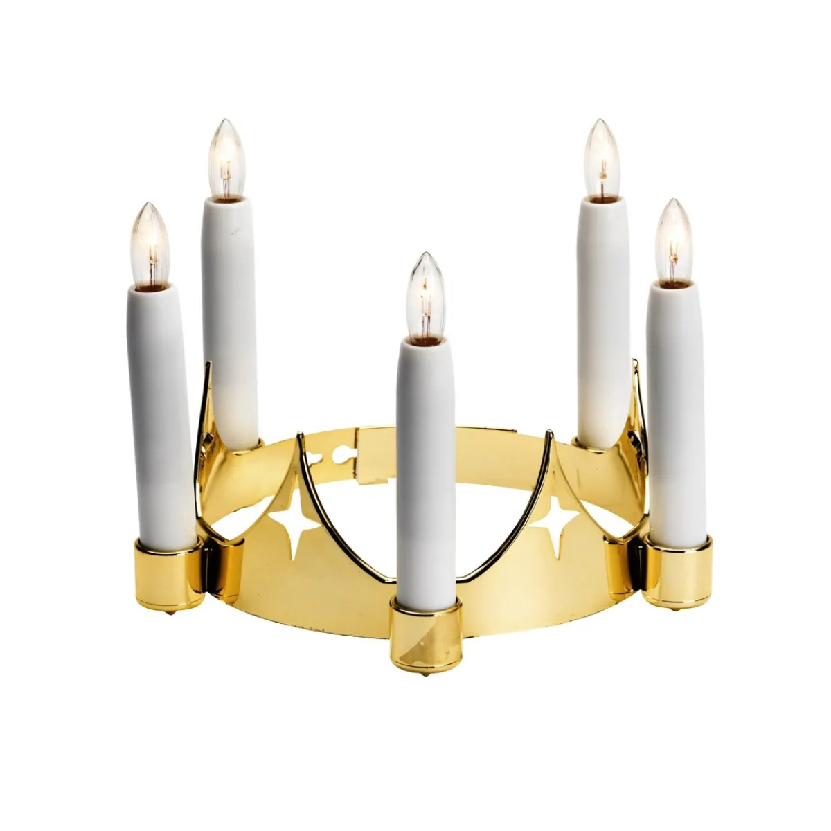 Barn Konstsmide Luciakrona 45-53 cm guld