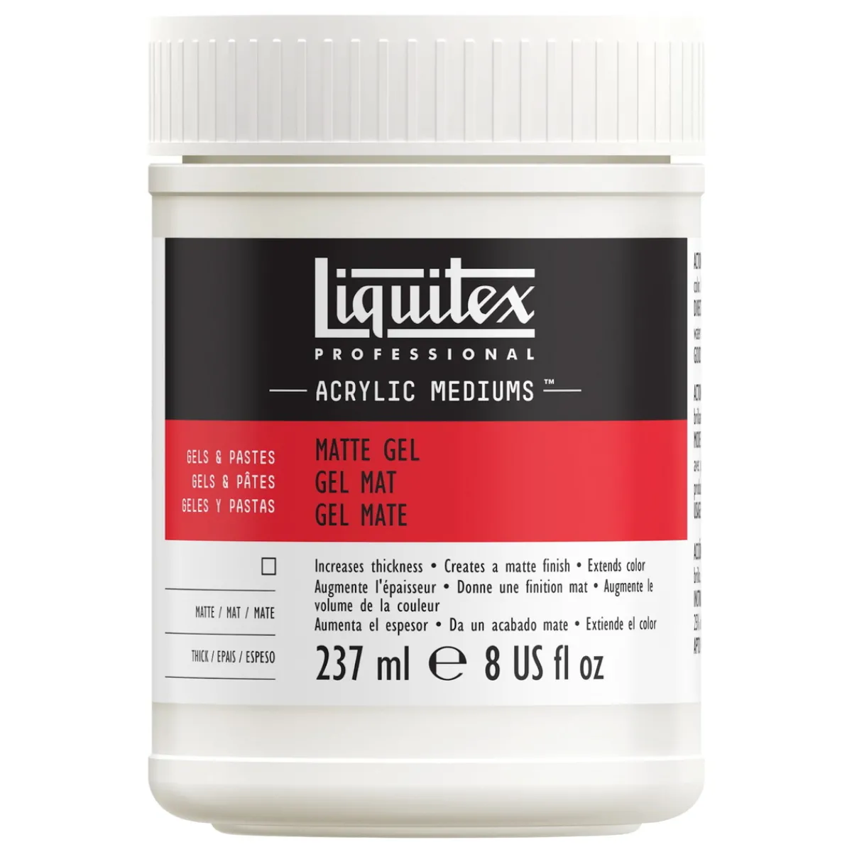 Liquitex LX Matt Gel Medium 237 ml | Målarmedier