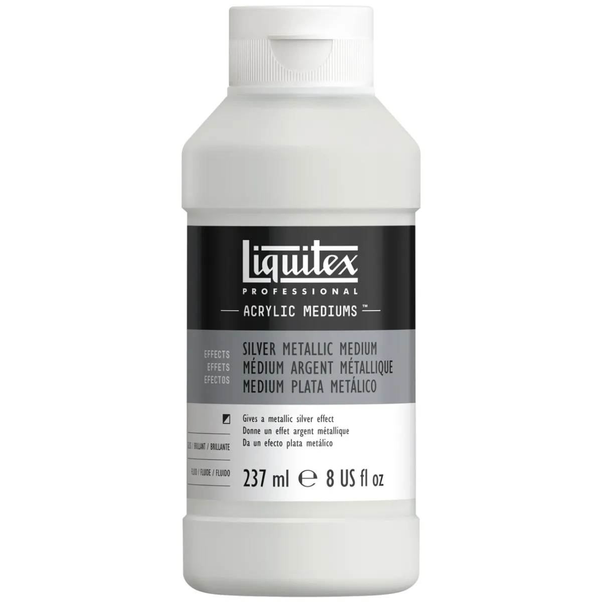 Liquitex LX Met. silver medium 237ml | Målarmedier