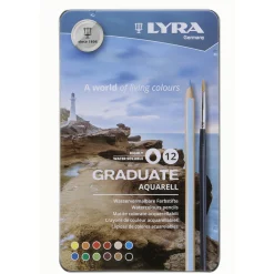 Barn Lyra Graduate Akvarell 12p