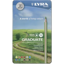 Barn Lyra Graduate Färgpennor 12p