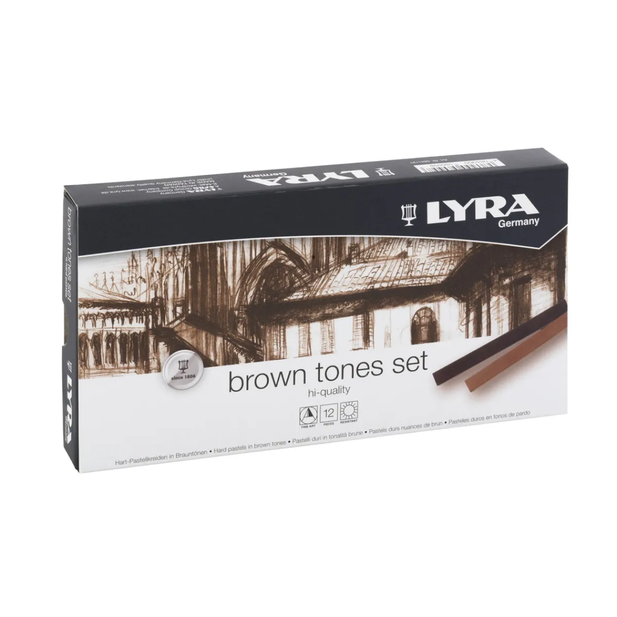 Lyra Polycr Soft Brunton 12-p | Kritor