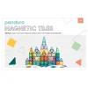 Barn Panduro Hobby Magnetic Tiles Mega-kit, 100 magnetiska brickor i olika former
