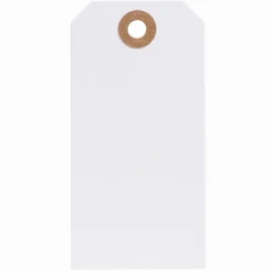 Panduro Hobby Manila tags 5x10 cm 20 st vit | Tags