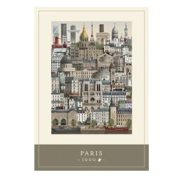 Barn Martin Schwartz pussel Paris stadsmotiv. 1000 bitar, 50×70 cm