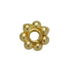 Panduro Jewellery Mellandel blomma guld 100 st. | Metall