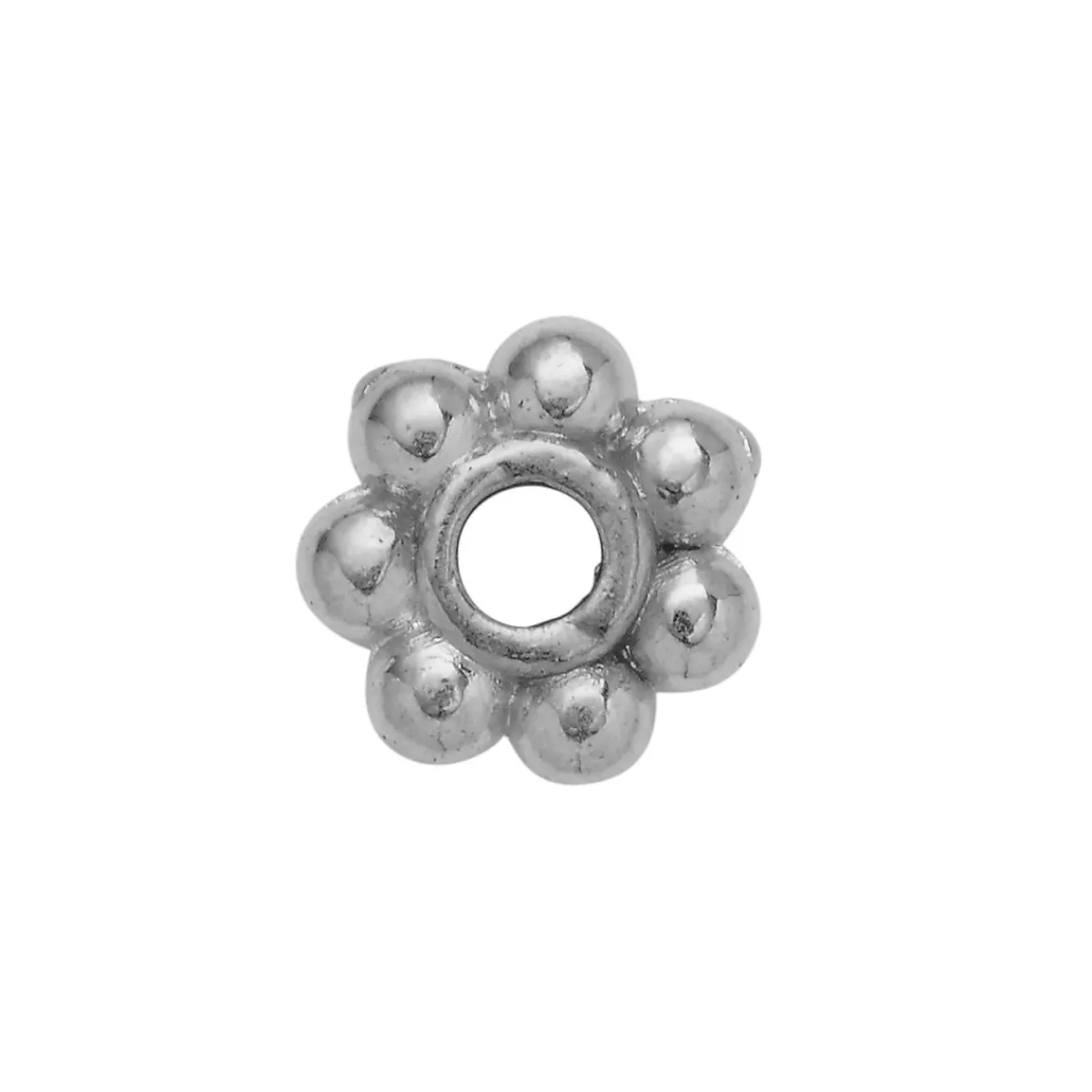 Panduro Jewellery Mellandel blomma silver 100 st
