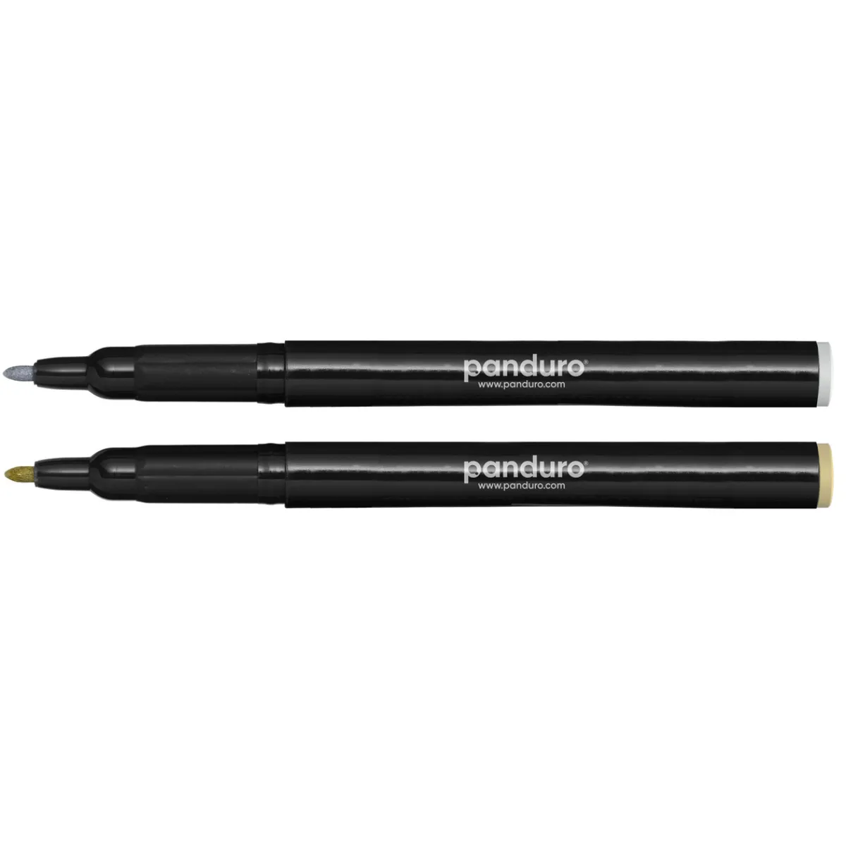 Panduro Hobby Metallic pen guld+silver 2pack | Tuschpennor & Markers