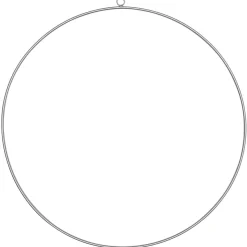 Panduro Hobby Metallstomme/ring Ø 45 cm