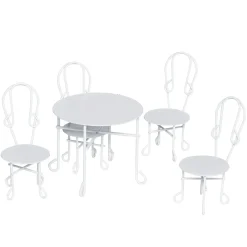 Panduro Hobby Miniatyrkit bord och 4 stolar