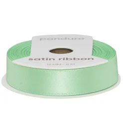 Panduro Hobby Mintgrönt satinband – 12 mm brett och 8 meter långt