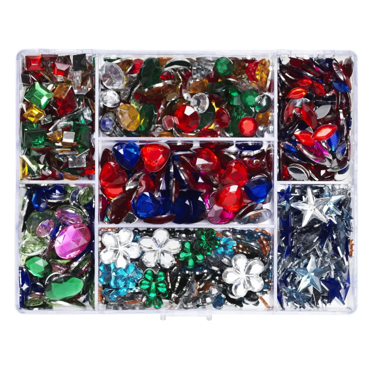 Panduro Hobby Mix dekorstenar i ask 1000 st | Dekorstenar
