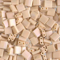MIYUKI Tila matt beige 10g – TL0493FR Opaque Pearl Matted AB | Glaspärlor