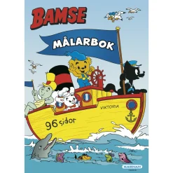 Barn Kärnan Målarbok Bamse