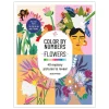 Oklassificerat Målarbok Color by Numbers Flowers and Bouquets, 40 motiv, 21,6×28 cm | Målarböcker För Vuxna