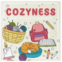 Panduro Hobby Målarbok Cozyness, 20×20 cm, 24 motiv med massor av mys! | Barn Målar- & Pysselböcker