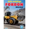 Barn Kärnan Målarbok Fordon – 21×28 cm, 32 sidor med fordon i alla möjliga storlekar