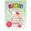 Barn Keesing Målarbok Kawaii 21×29,7 cm, 36 sidor med söta motiv! +124 stickers