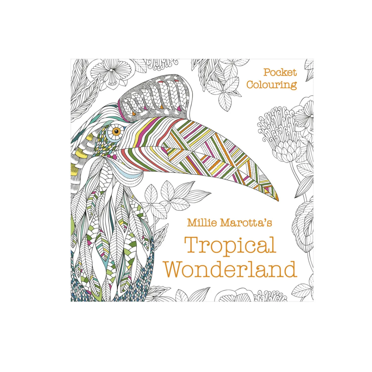 Oklassificerat Målarbok - Tropical Wonderland