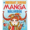Oklassificerat Målarbok Underbart skruvade mangamålarboken – Alice i underlandet + manga! | Målarböcker För Vuxna