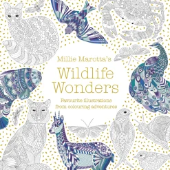 Oklassificerat Målarbok - Wildlife Wonders | Målarböcker För Vuxna