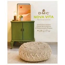 DMC Mönsterbok Nova Vita 12 – 22 projekt till hemmet. Svensk, dansk och finsk text. | Mönster