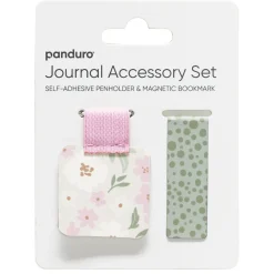 Panduro Hobby Mönstrad självhäftande pennhållare och magnetiskt bokmärke | Tillbehör & Refill