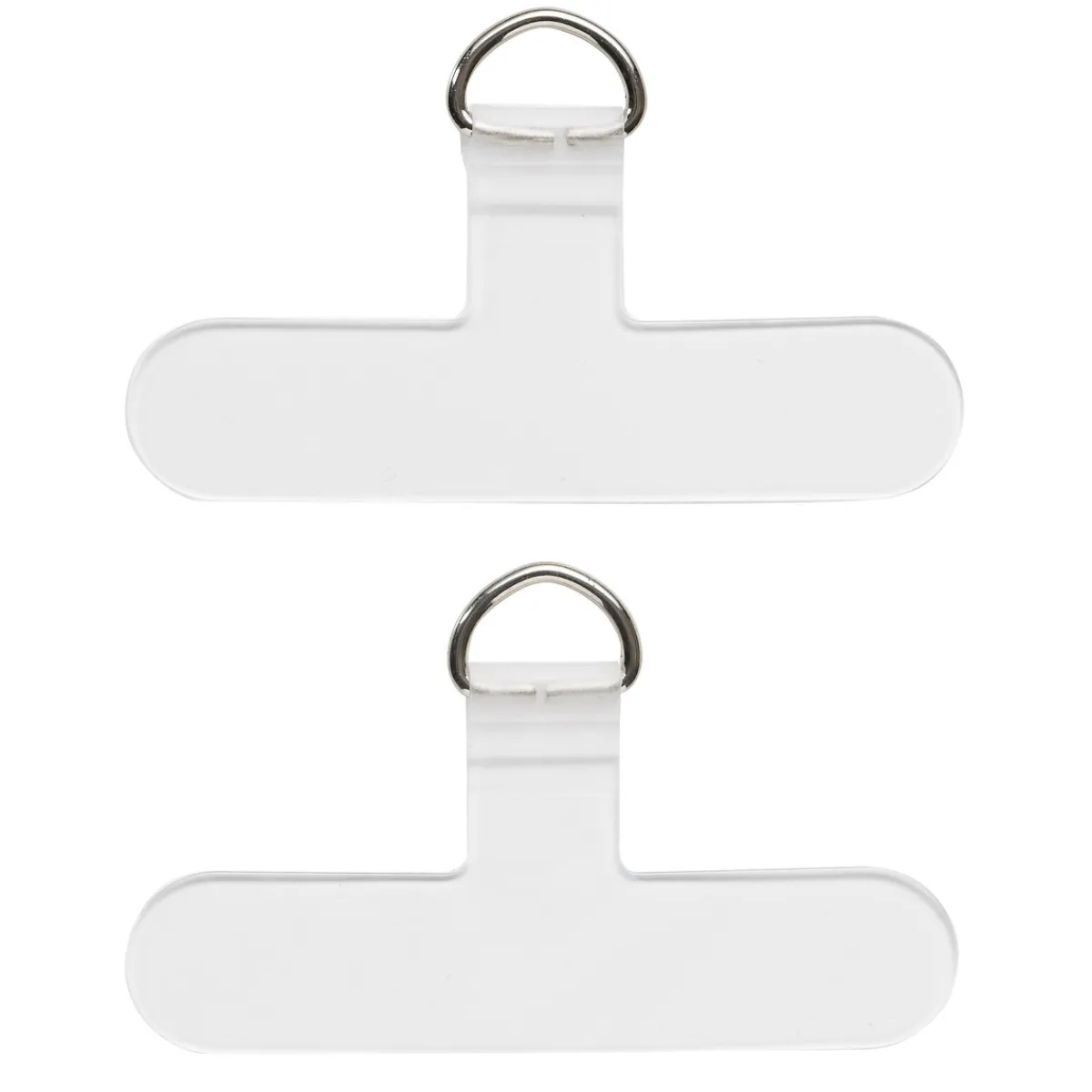 Panduro Jewellery Mobilögla, transparent remhållare för skal till mobiltelefoner, 2-pack