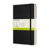 Moleskine Classic Notebook Expanded Large (13×21 cm), svart hård pärm – 400 olinjerade sidor