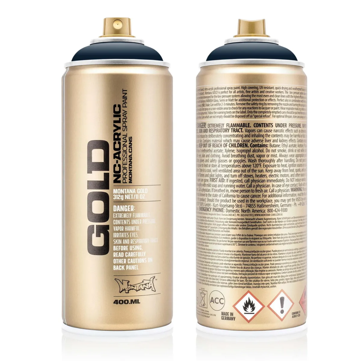 MONTANA Gold sprayfärg 400 ml - G5090 Nautilus