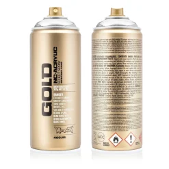 MONTANA Gold sprayfärg 400 ml - M1000 Silverchrome | Sprayfärger