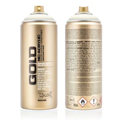 MONTANA Gold sprayfärg 400 ml - Shock 9110 White Cream | Sprayfärger