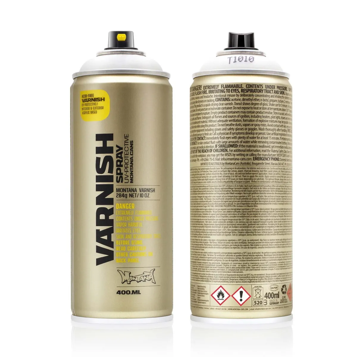 MONTANA Tech Varnish 400 ml – T1010 Matt
