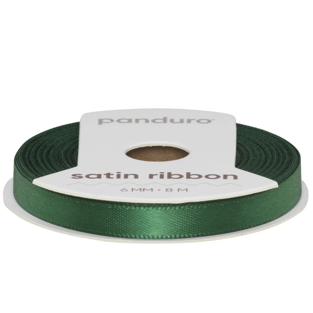 Panduro Hobby Mörkgrönt satinband – 40 mm brett och 8 meter långt