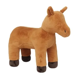 Panduro Hobby My Hobby Pony, brun odekorerad gosedjurs-ponny som bjuder in till diy & pyssel, 37×15×36 cm | Barn Hobby Pony