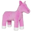 Barn Panduro Hobby My Hobby Pony, rosa odekorerad gosedjurs-ponny som bjuder in till diy & pyssel, 37×15×36 cm
