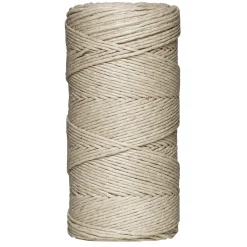 Panduro Hobby Naturfärgat hampasnöre – 110 meter, Ø 1,0 mm | Natursnören