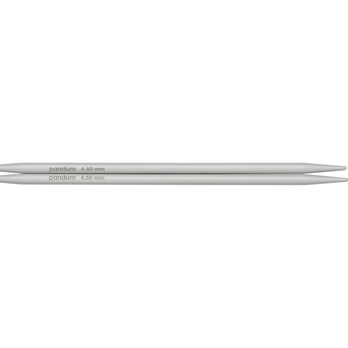 Pony yarn accessories Ändstickor av aluminium, längd 14 cm Ø4,5 mm – för kabel med Glydon-system