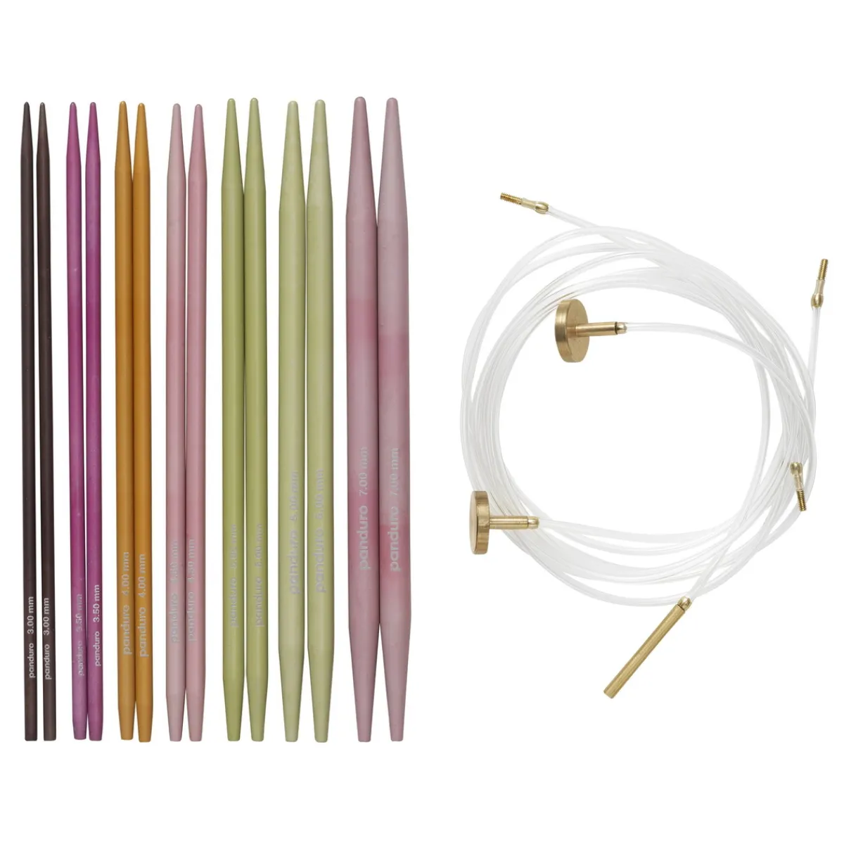 Pony yarn accessories Ändstickor set Pony | Ändstickor